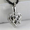 Paw Print Pet Urn Jewelry in Moore OK at Heavenly Pets Oklahoma