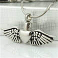 Large Heart With Angel Wings - Pet Urn Jewelry in Moore OK at Heavenly Pets Oklahoma
