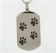 Dog Tag Pet Urn Jewelry in Moore OK at Heavenly Pets Oklahoma